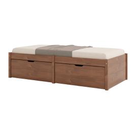 CAMA BEAUTY 1PL. (090X190) ALMENDRA (2b)