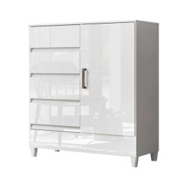 COMODA FIT 1.4 C/PIES COLOR BLANCO