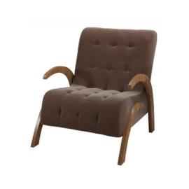 FLOWER POLTRONA COLOR MARRON