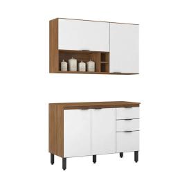 Juego de cocina modulada aereo y bajo mesada mdp 