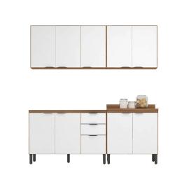 Juego de cocina modulada aereo y bajo mesada mdp