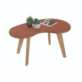 MESA DE CENTRO ORGANICA TERRACOTA
