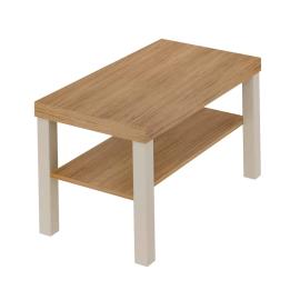 MESA DE CENTRO UP CARVALHO/OFF WHITE
