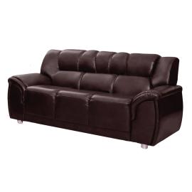 PU SOFA CORDOBA 3 CUERPOS MARRON PU