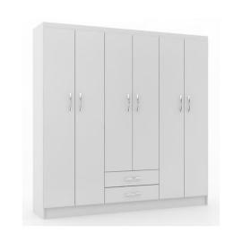 ROPERO ATALAIA 6 PTAS. BLANCO (2 bultos)